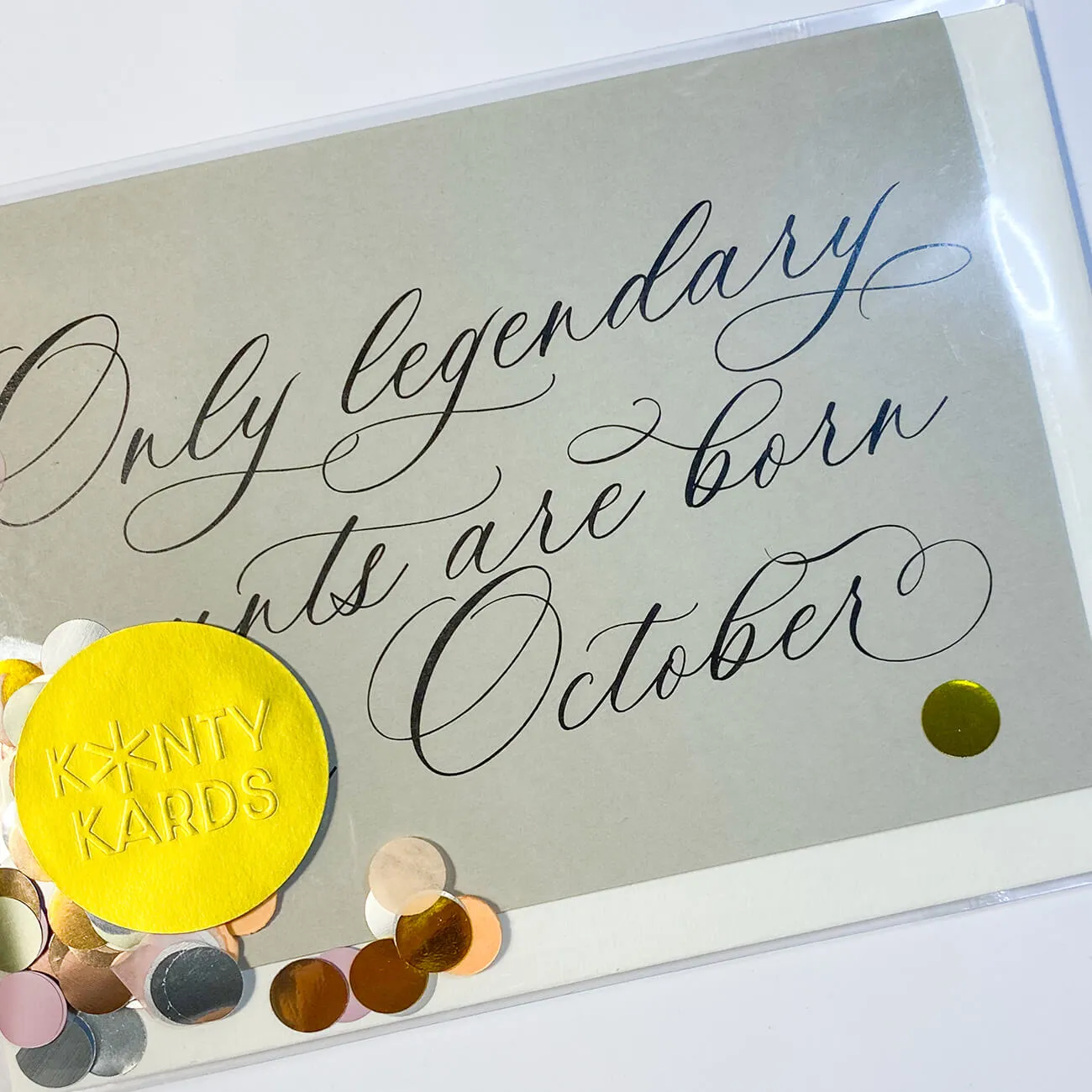 Sale Only Legendary Cunts are Born in October birthday card - Perth WA