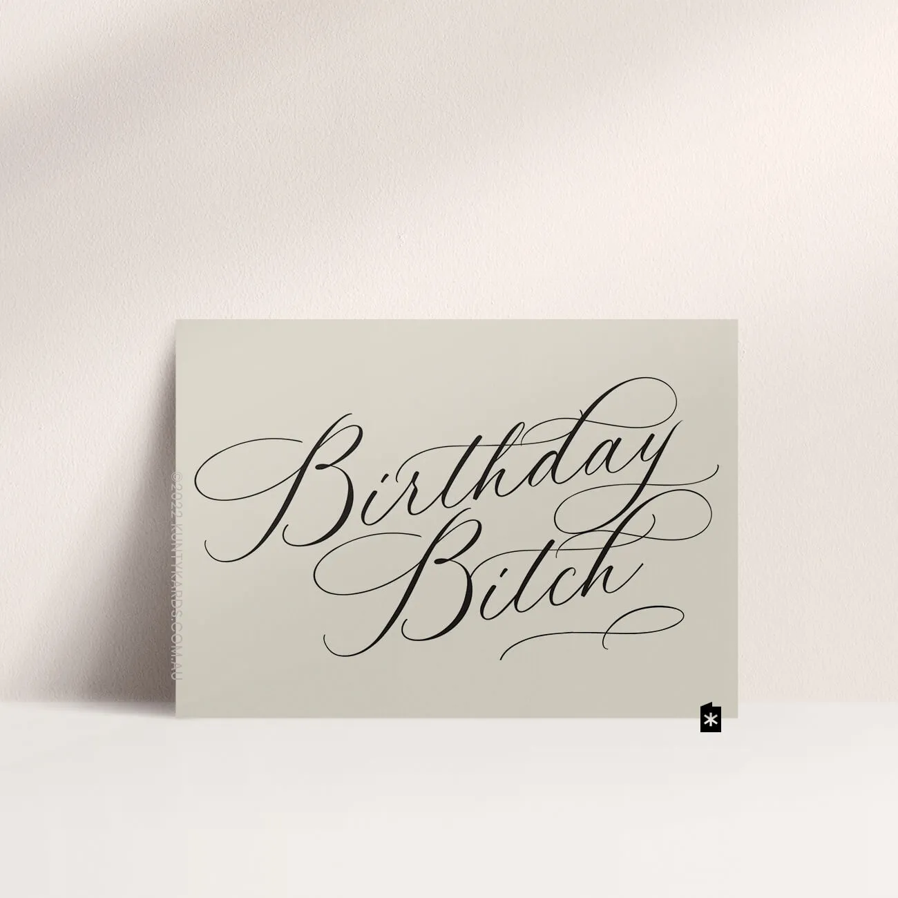 BIRTHDAY BITCH BIRTHDAY CARD, PERTH WA