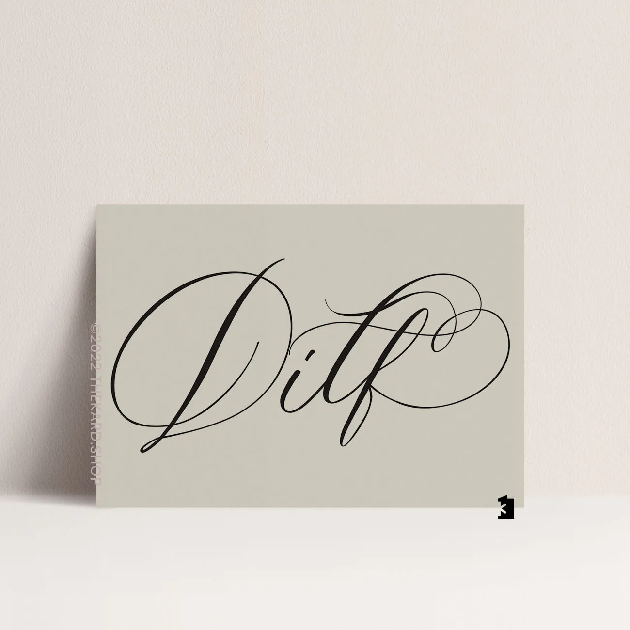 The DILF card - Kunty Kards, Perth WA